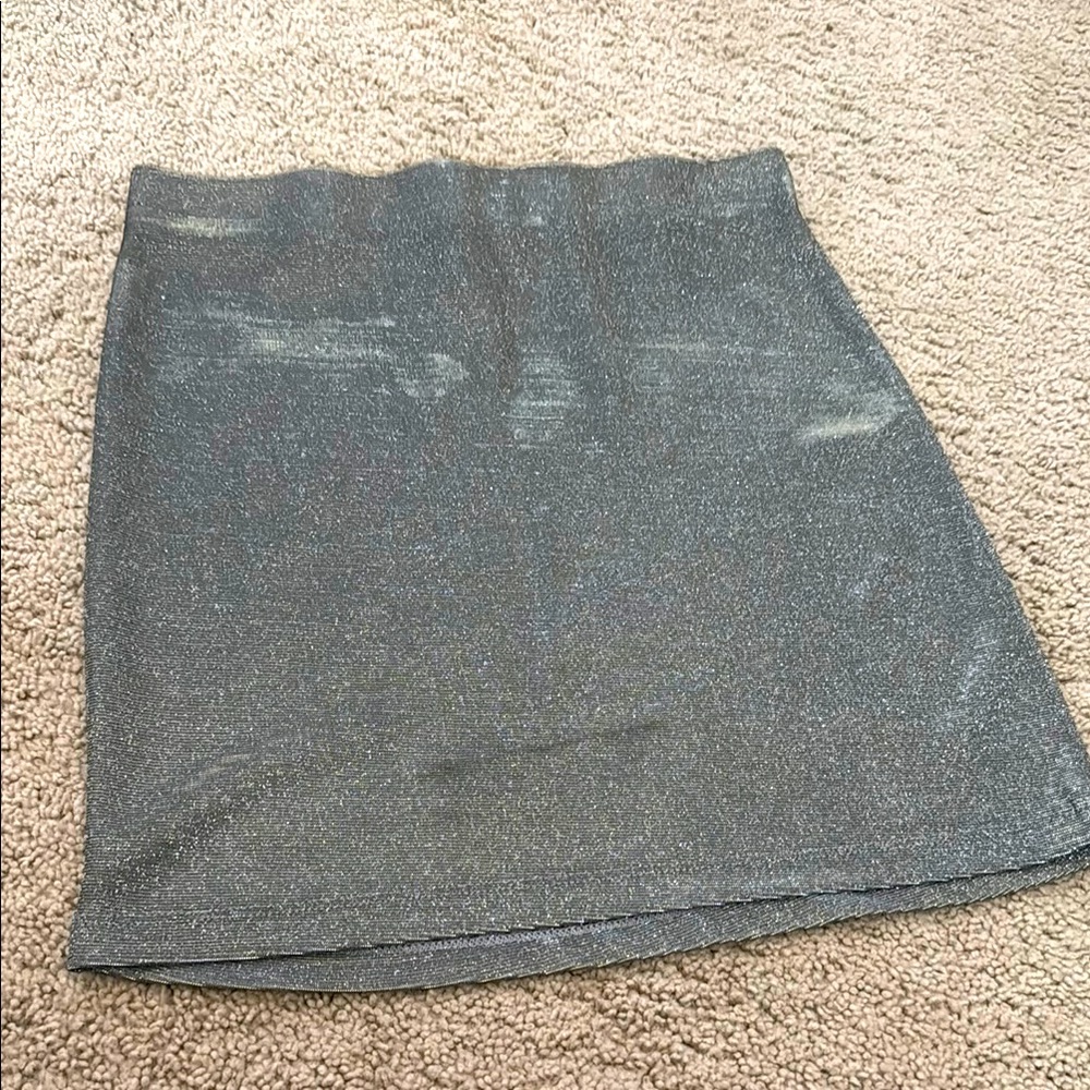 Wild Fable Glitter Mini Skirt